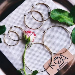 Stainless Steel Hoop Earrings